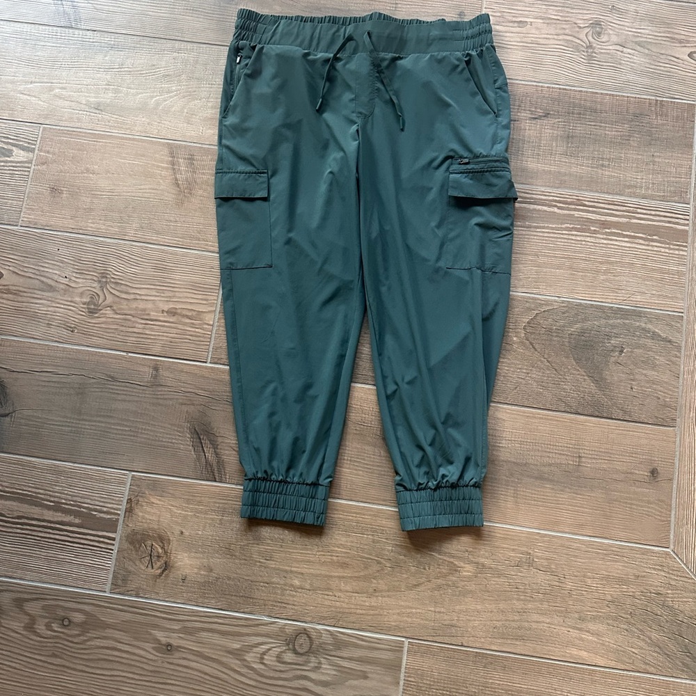 All In Motion Dark Green Cargo Jogger Pants